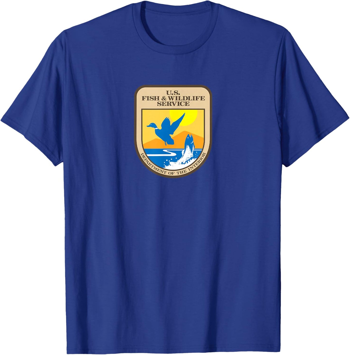 US Fish & Wildlife Service T-Shirt - T-Shirt | Royal