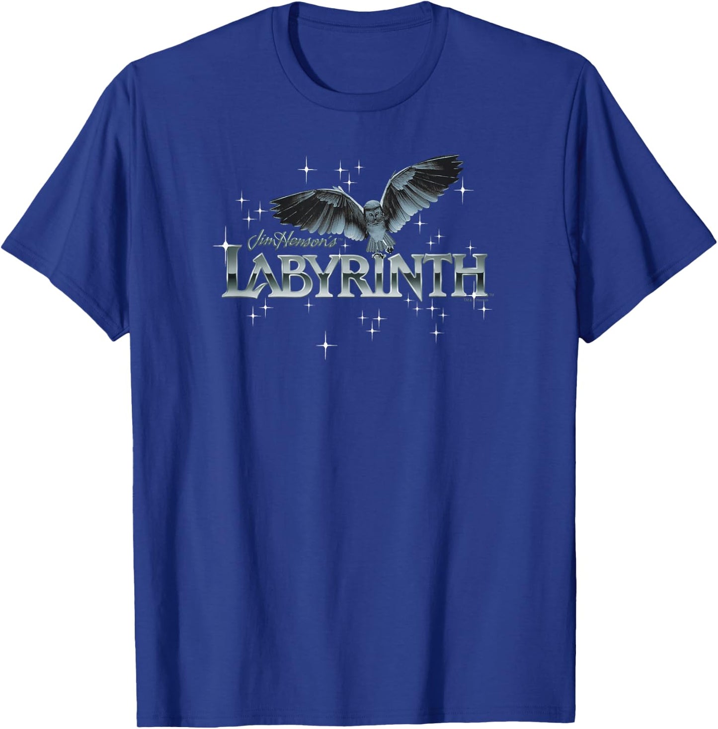 Labyrinth Owl Logo T-Shirt - T-Shirt | Royal