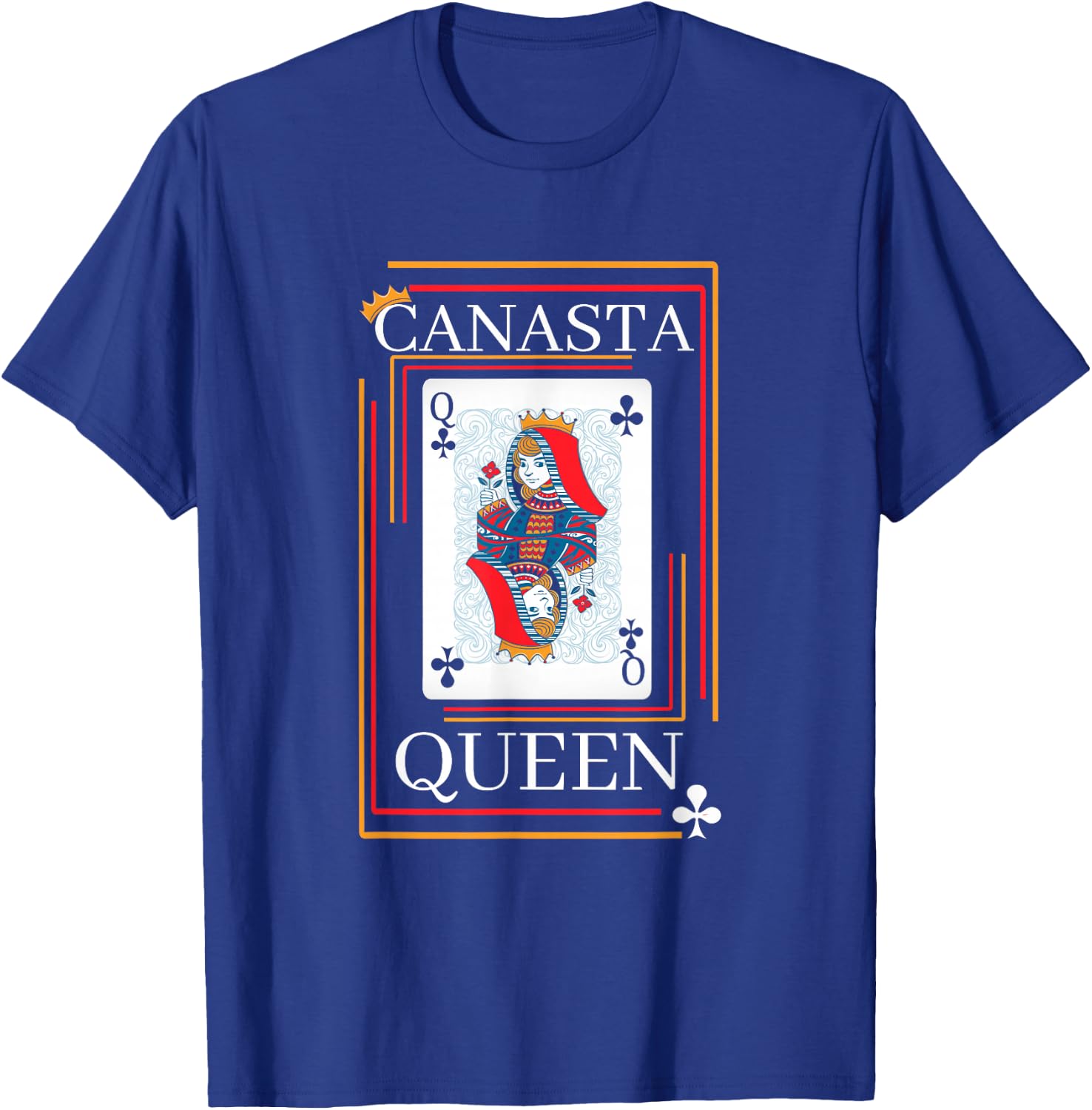 Canasta Queen Canasta Lover Playing Canasta T-Shirt - T-Shirt | Royal