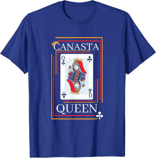 Canasta Queen Canasta Lover Playing Canasta T-Shirt - T-Shirt | Royal