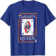 Canasta Queen Canasta Lover Playing Canasta T-Shirt - T-Shirt | Royal