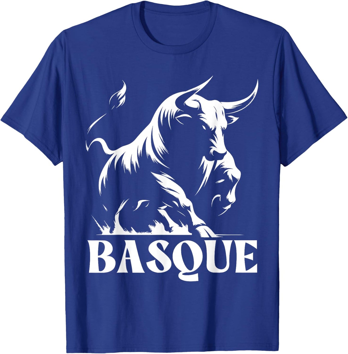 Basque Running of the Bulls, Basque Country, Basque T-Shirt - T-Shirt | Royal