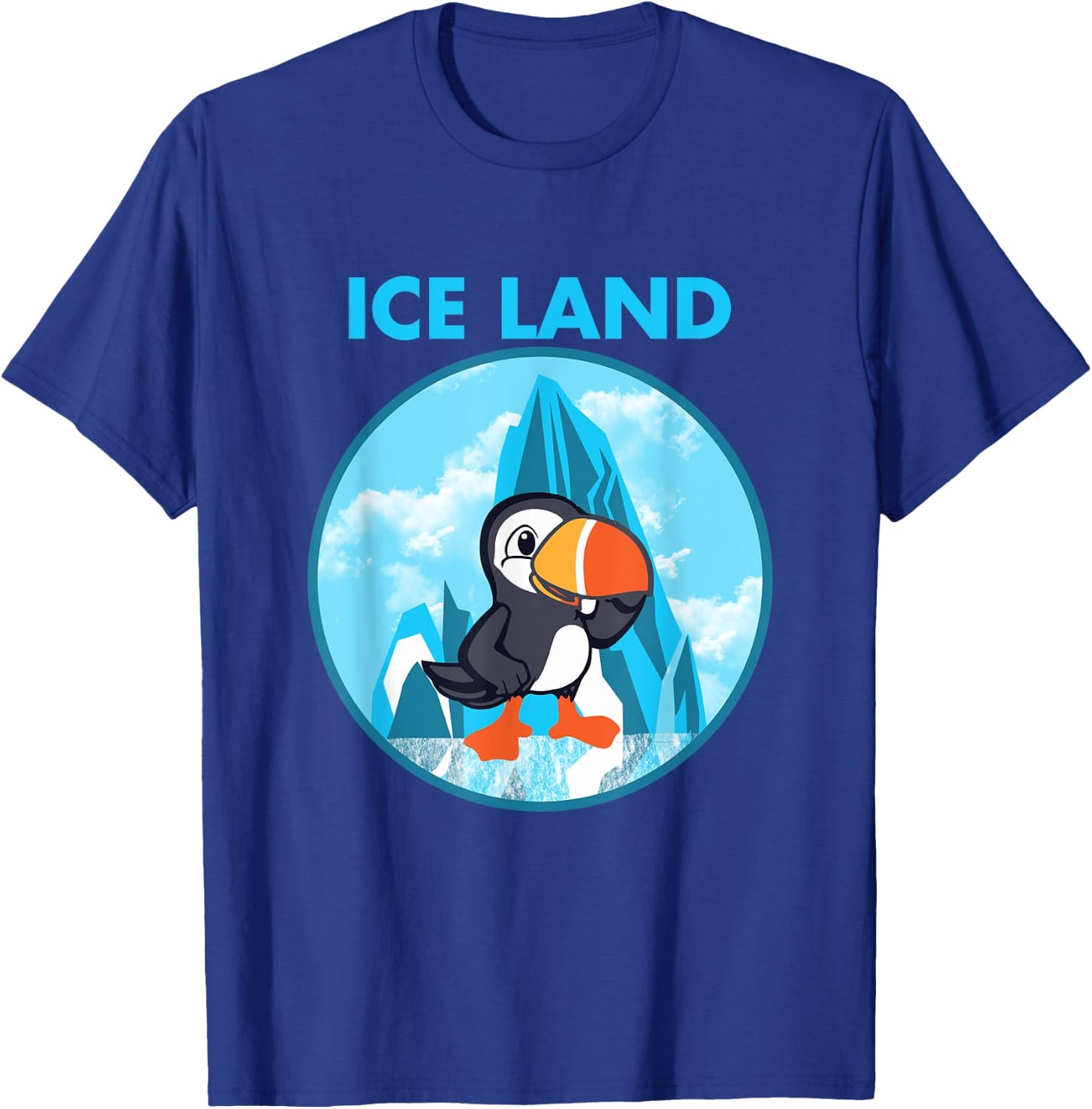 Puffin Iceland T-Shirt - T-Shirt | Royal