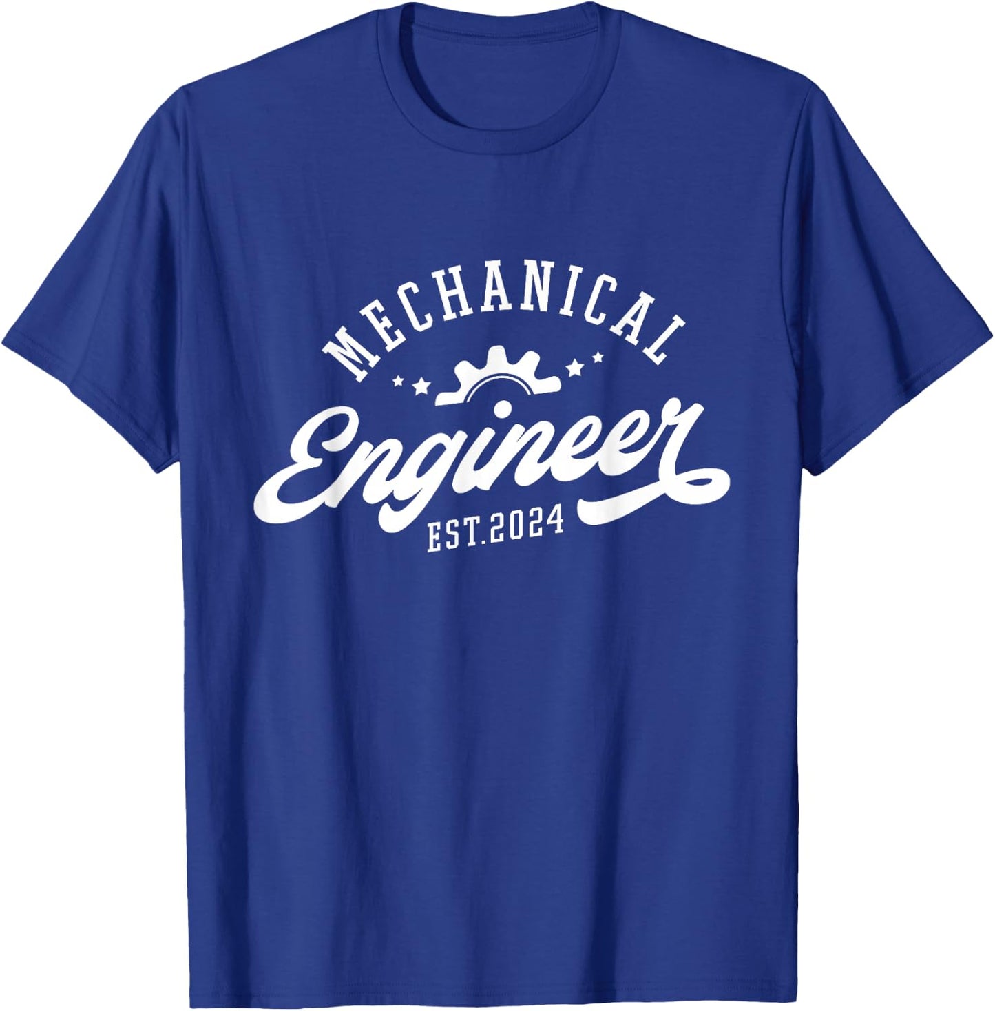 Mechanical Engineer Est 2024 Mechanical Engineer Graduation T-Shirt - T-Shirt | Royal