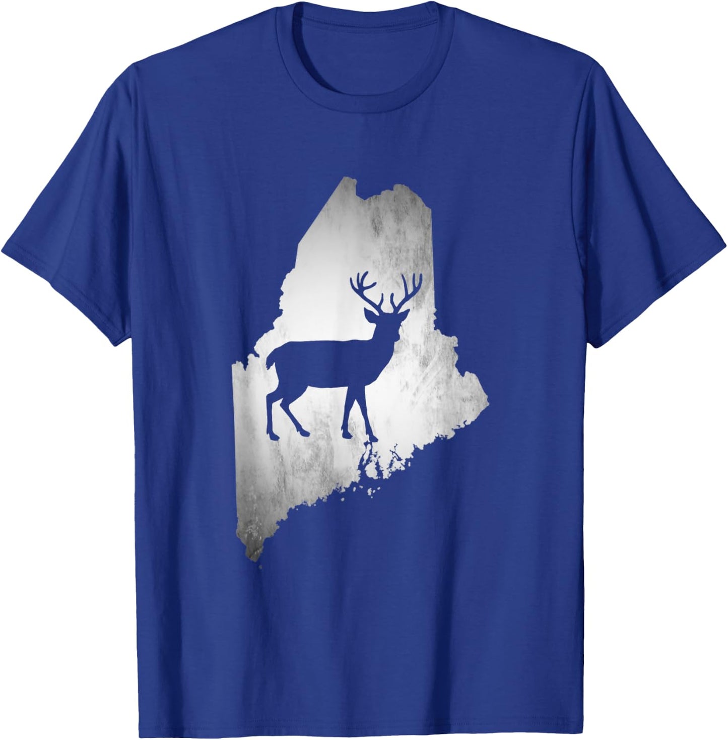 Maine Deer Hunting T-Shirt - T-Shirt | Royal