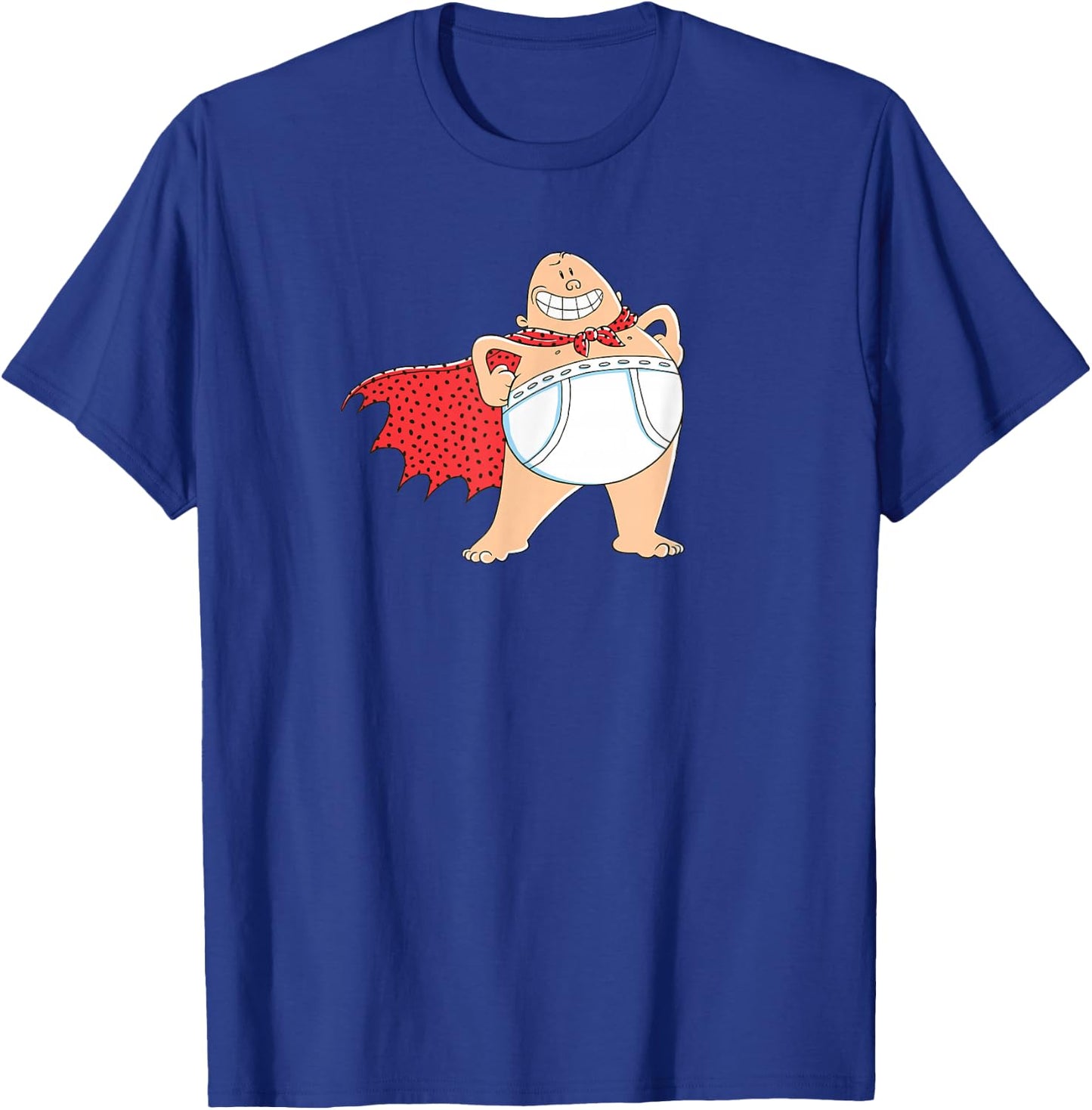 Captain Underpants Hero Art T-Shirt - T-Shirt | Royal