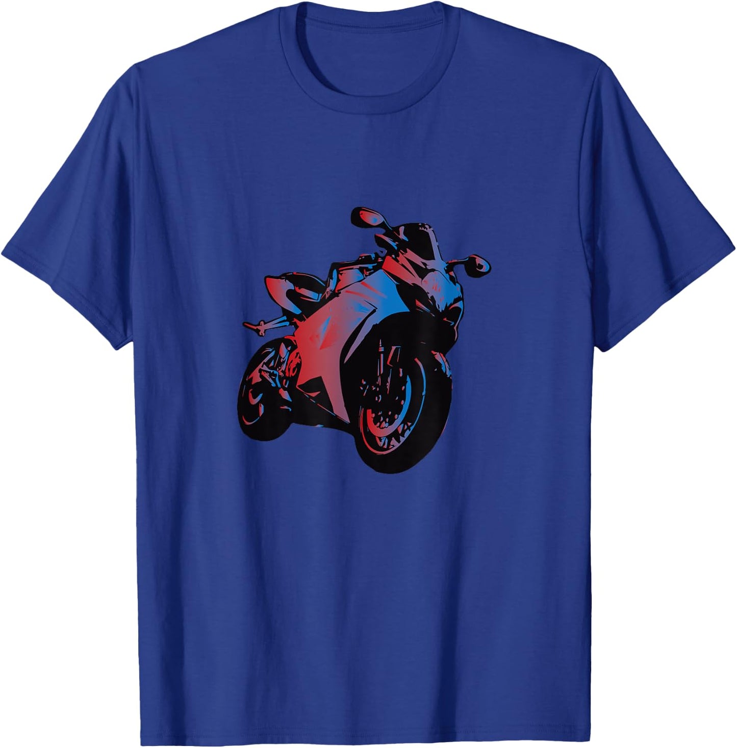 GSXR sportbike motorcycle GIXXER T-Shirt - T-Shirt | Royal