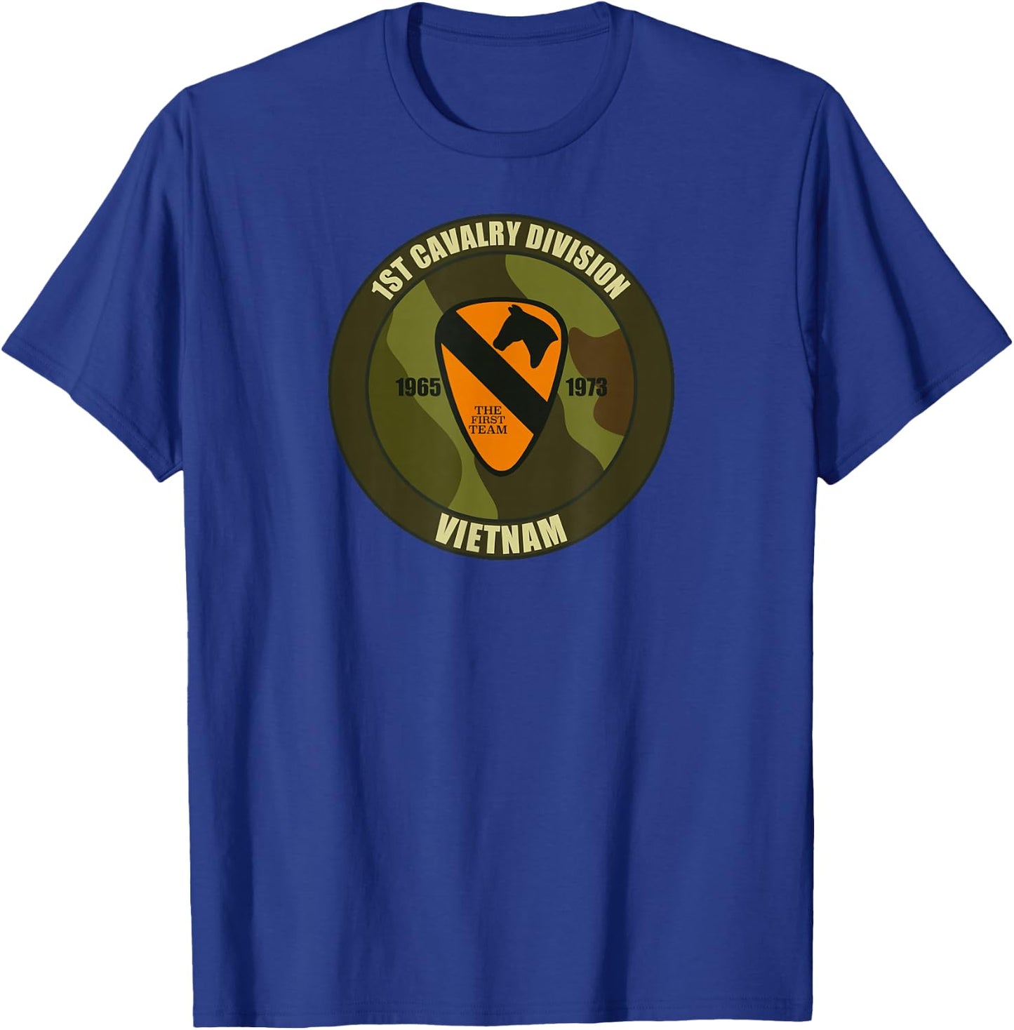 1st Cavalry Division Vietnam T-Shirt - T-Shirt | Royal