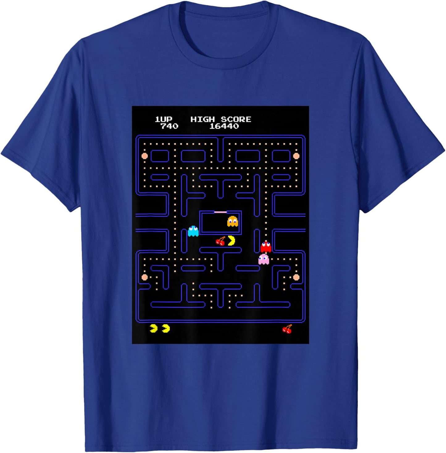Pac-man T-Shirt - T-Shirt | Royal