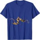 Gift Friends For Cartoon Lover - Crash & Eddie Ice Age Family -Adults Kids Black Small T-Shirt - T-Shirt | Royal