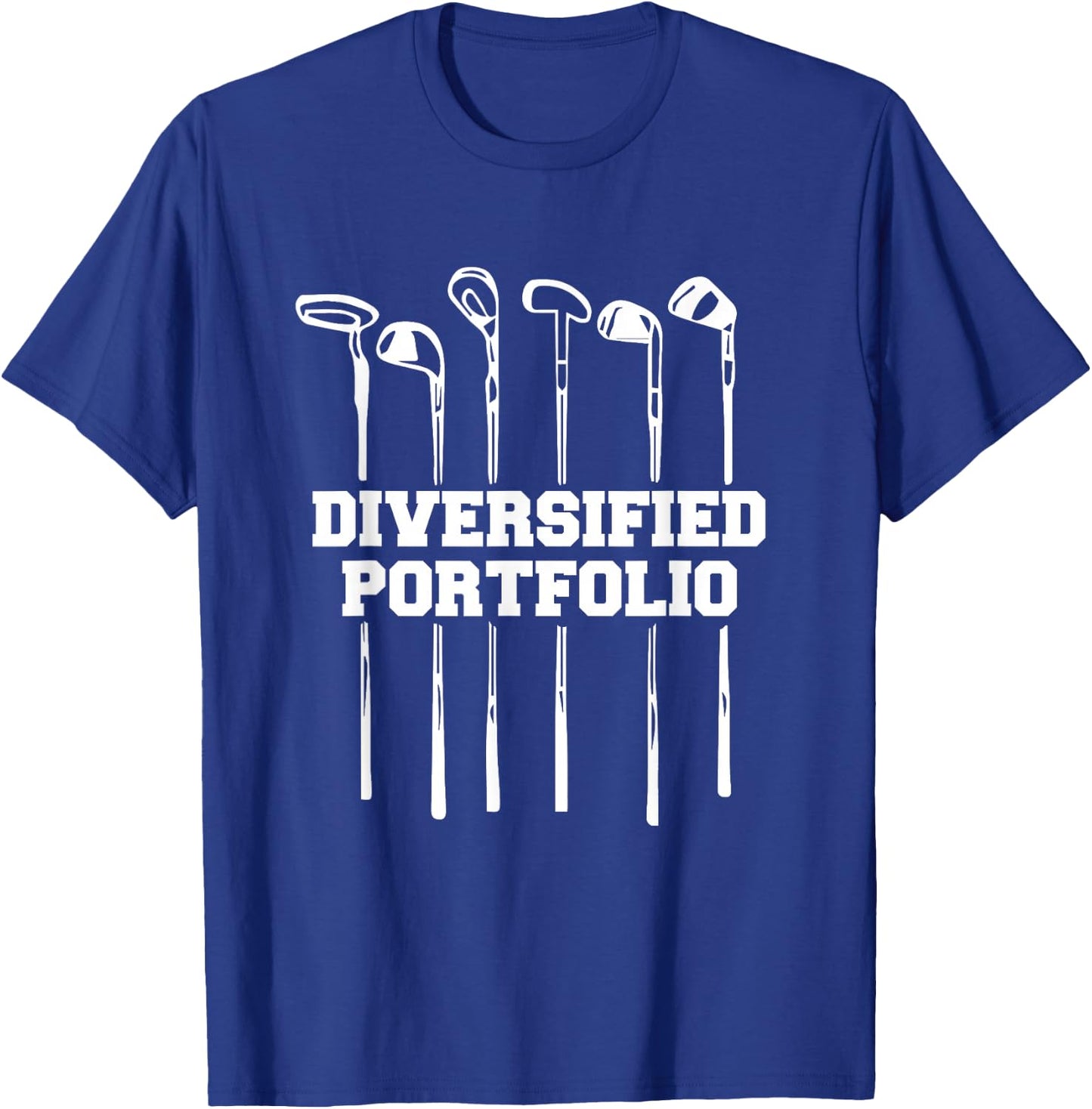 Diversified Portfolio Golf T-Shirt - T-Shirt | Royal