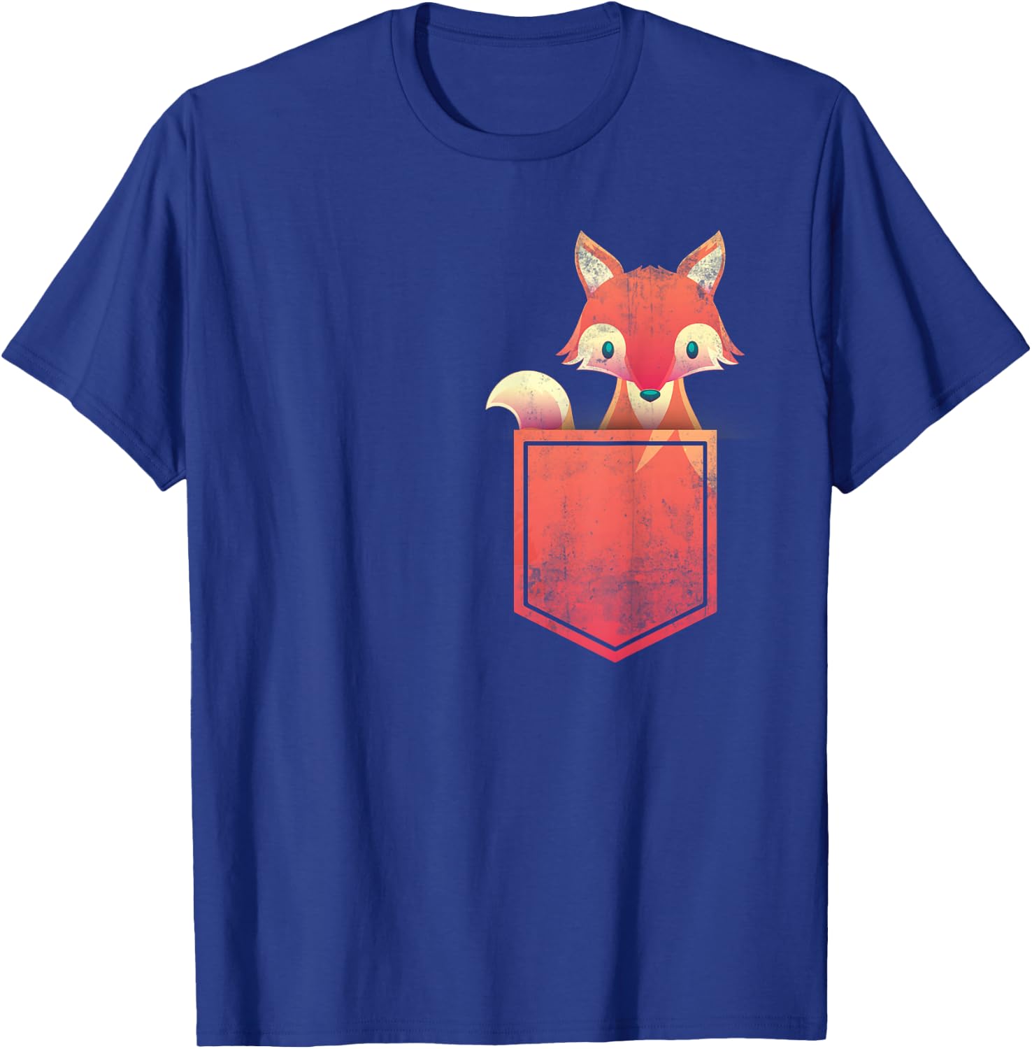 Nature Forest Animal Gift Cute Animal Fox T-Shirt - T-Shirt | Royal