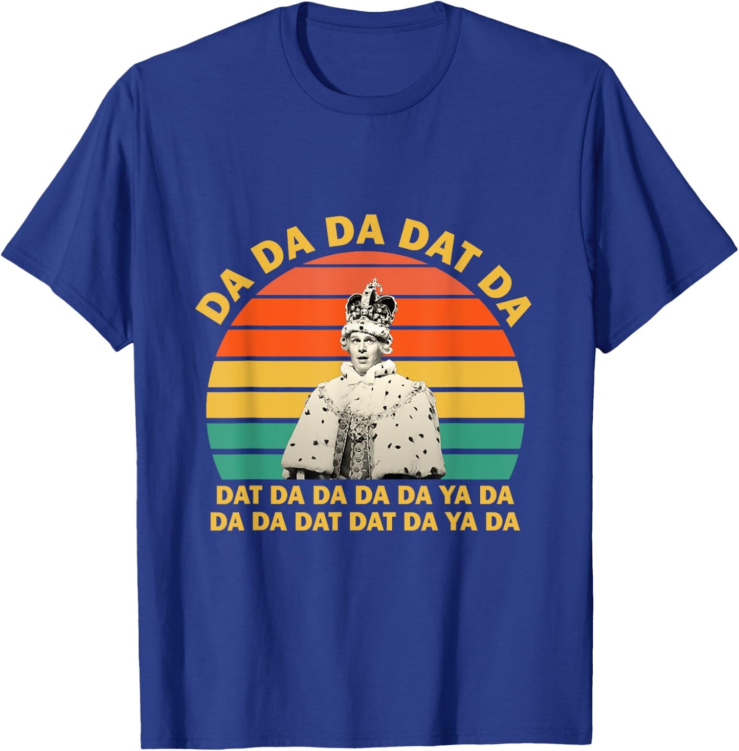 Funny Hamilton Quotes Vintage Retro T-Shirt - T-Shirt | Royal