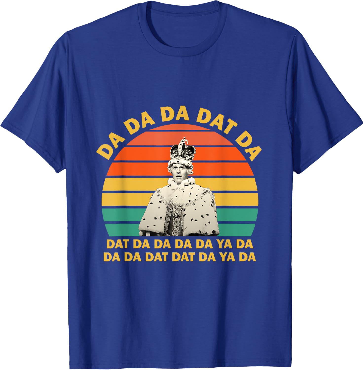 Funny Hamilton Quotes Vintage Retro T-Shirt - T-Shirt | Royal