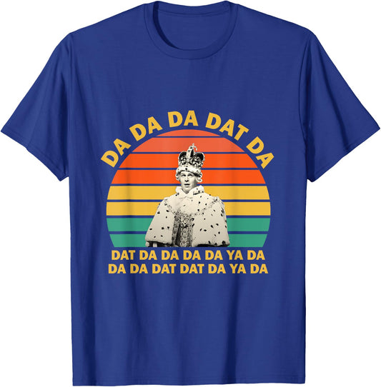 Funny Hamilton Quotes Vintage Retro T-Shirt - T-Shirt | Royal