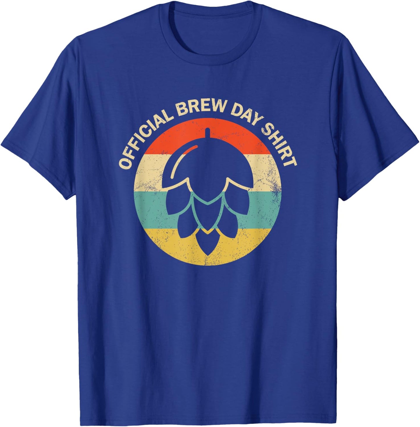 Official Brew Day Shirt Funny Craft Beer Home Brewing T-Shirt - T-Shirt | Royal