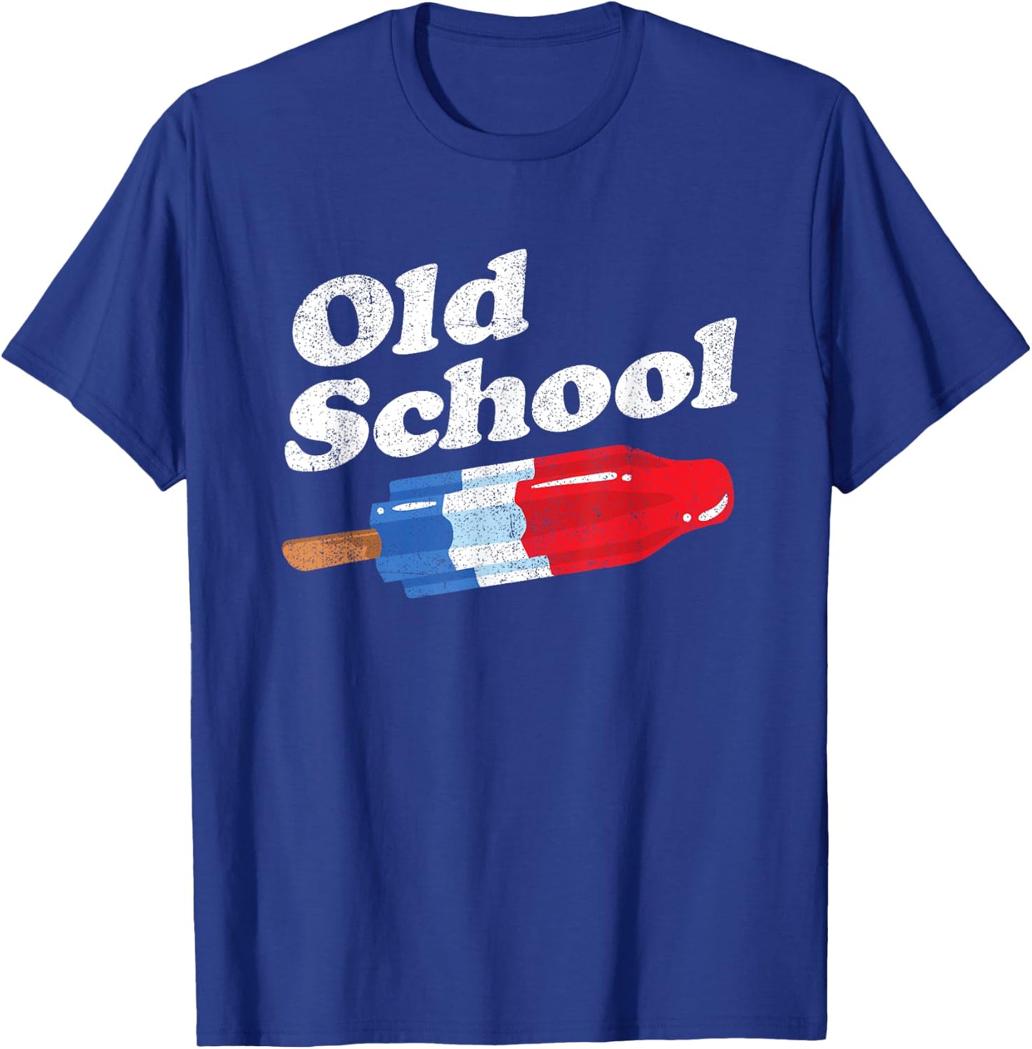 Funny Summer Popsicle Bomb Retro Old School Pop 80's Gift Women Girls Kids T-Shirt - T-Shirt | Royal