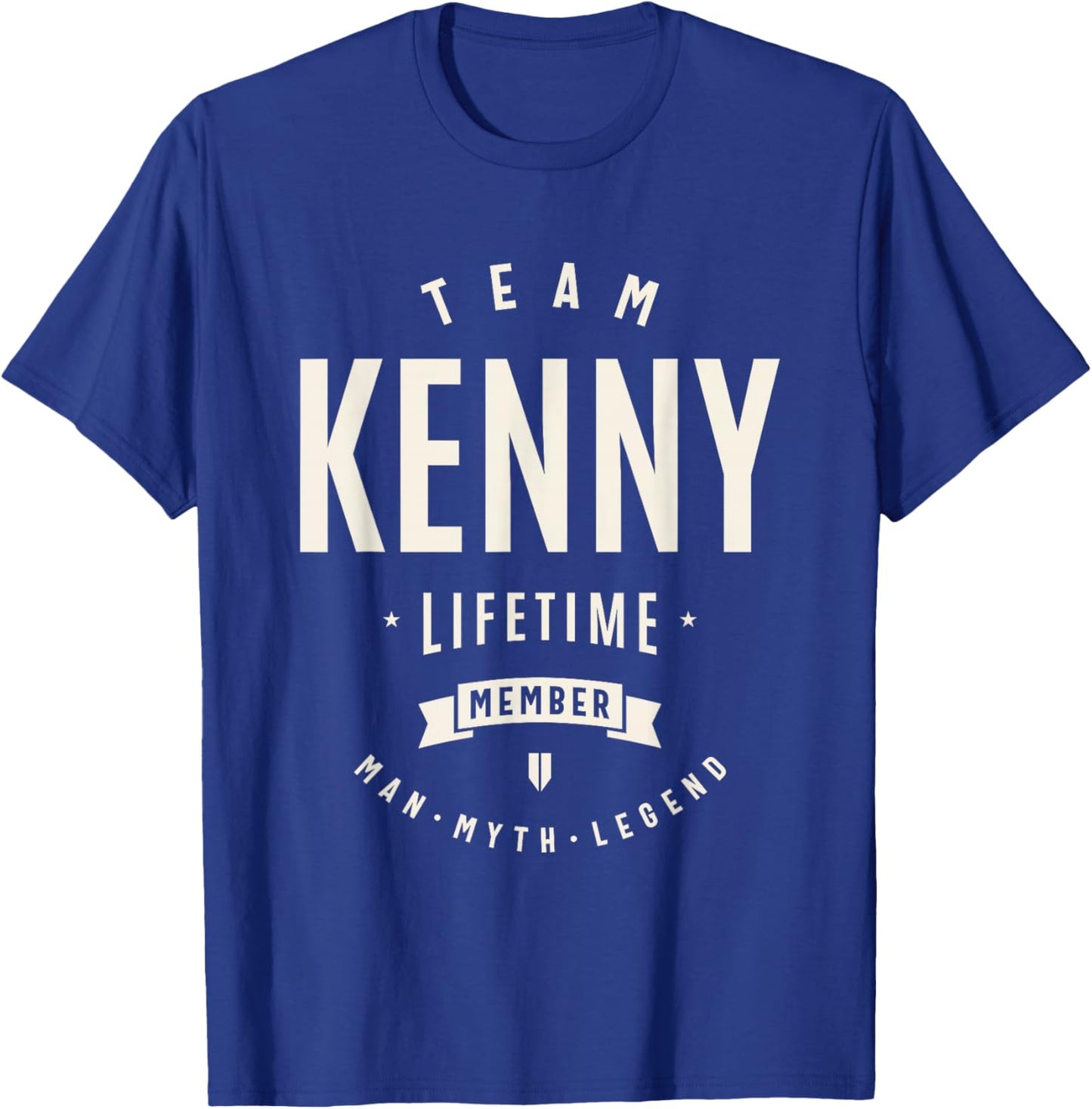 Team Kenny Lifetime Member Funny Name Kenny T-Shirt - T-Shirt | Royal
