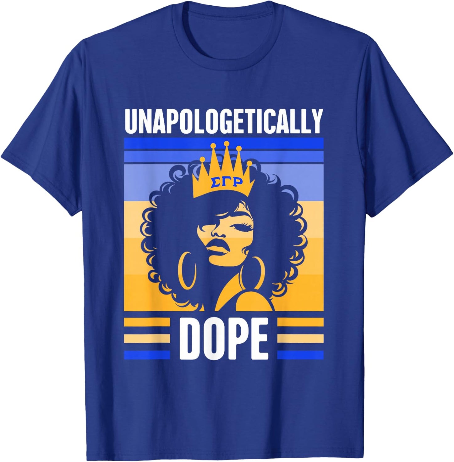Sigma Gamma Rho Sorority Paraphernalia, Black Girl Pride T-Shirt - T-Shirt | Royal