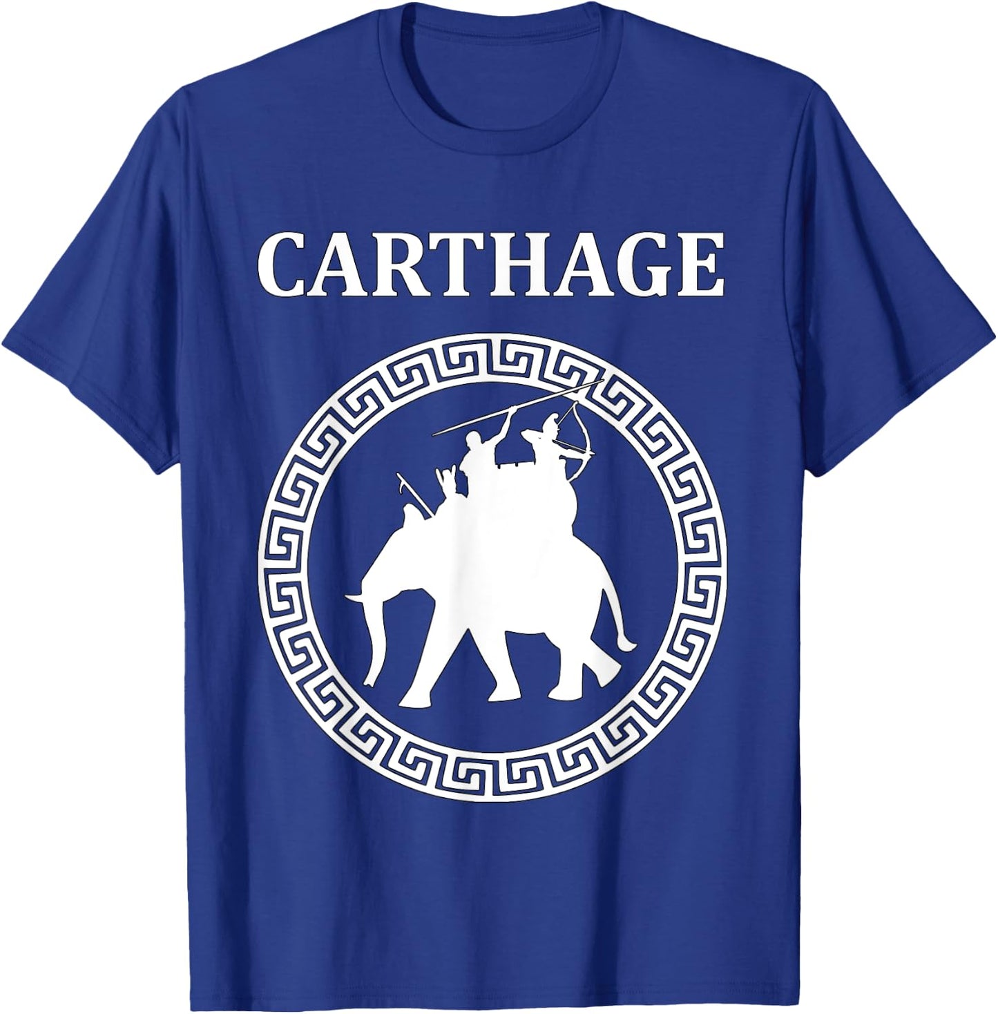 Ancient Carthage Hannibal War Elephant T-Shirt - T-Shirt | Royal