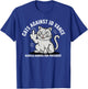 Cats Against JD Vance Vote for Kamala Harris T-Shirt - T-Shirt | Royal