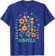 Kickin It With My Kinfolk Floral T-Shirt - T-Shirt | Royal