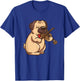 Geiger Pug Dog Violin Viola Player Music Gift T-Shirt - T-Shirt | Royal