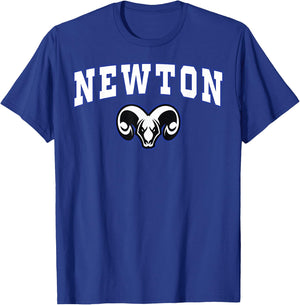 Newton High School Rams T-Shirt - T-Shirt | Royal
