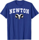 Newton High School Rams T-Shirt - T-Shirt | Royal