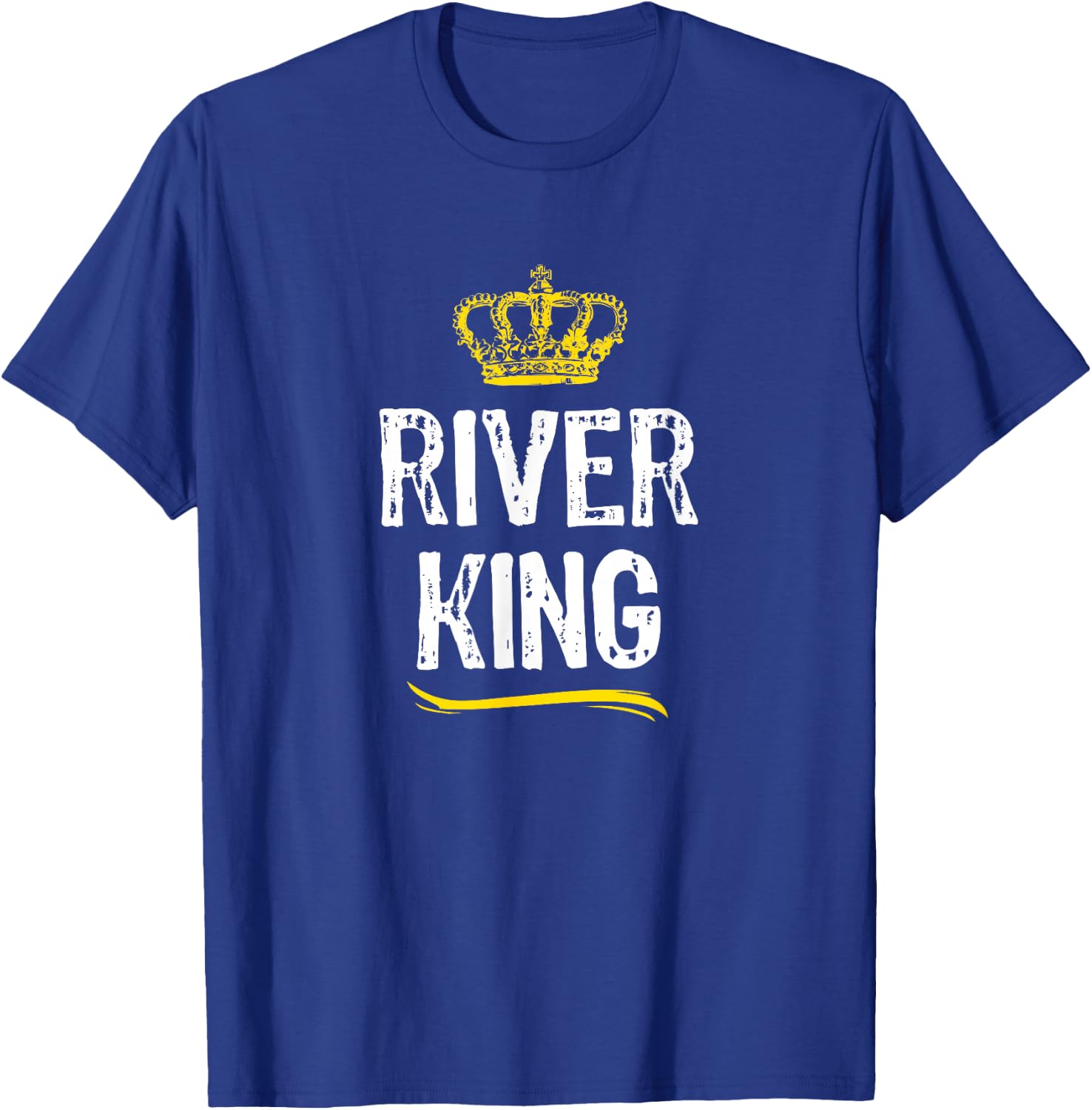 River King Men Boys Vacation Funny Cool Gift T-Shirt - T-Shirt | Royal