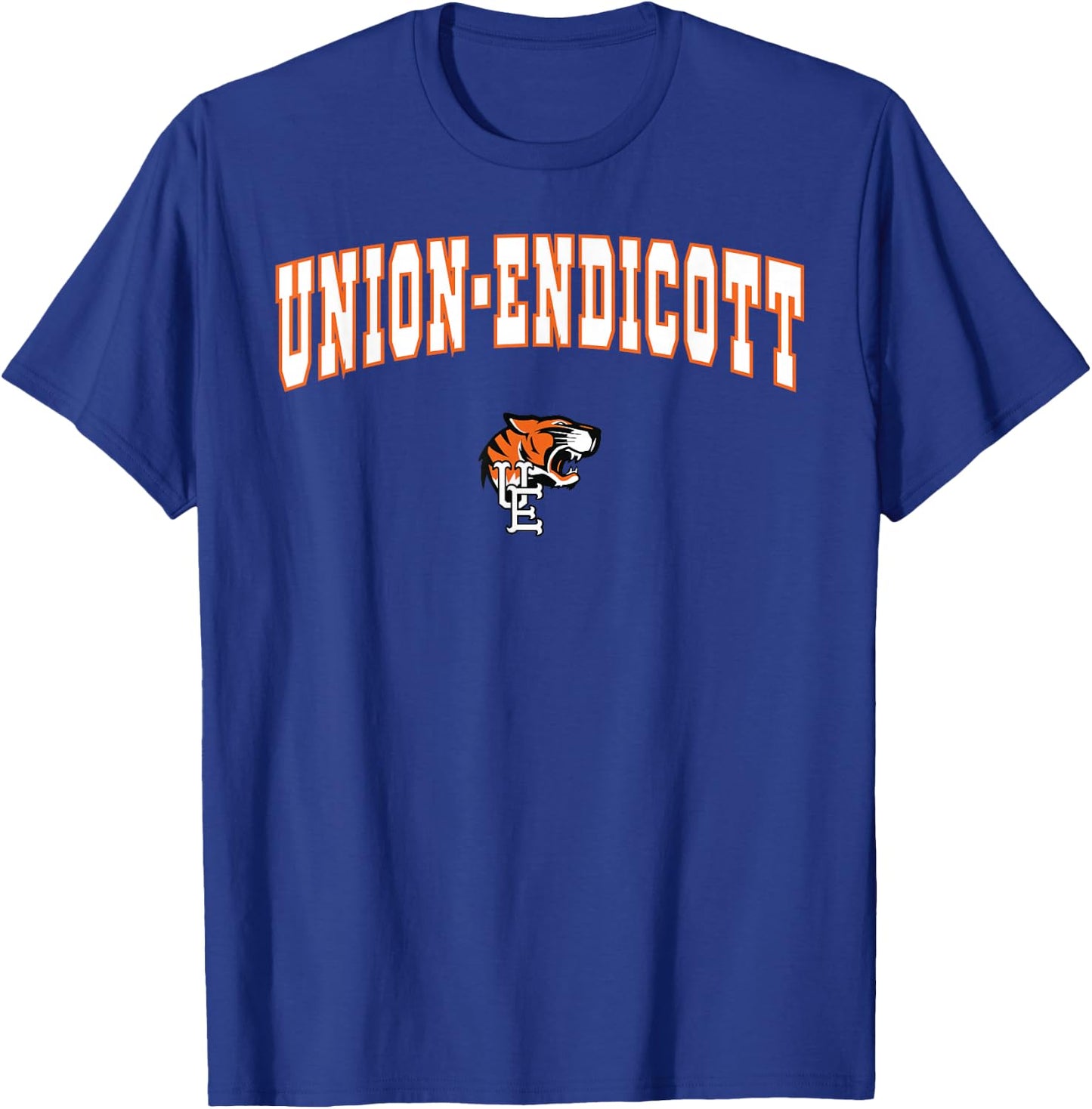 Union-Endicott High School Tigers T-Shirt - T-Shirt | Royal