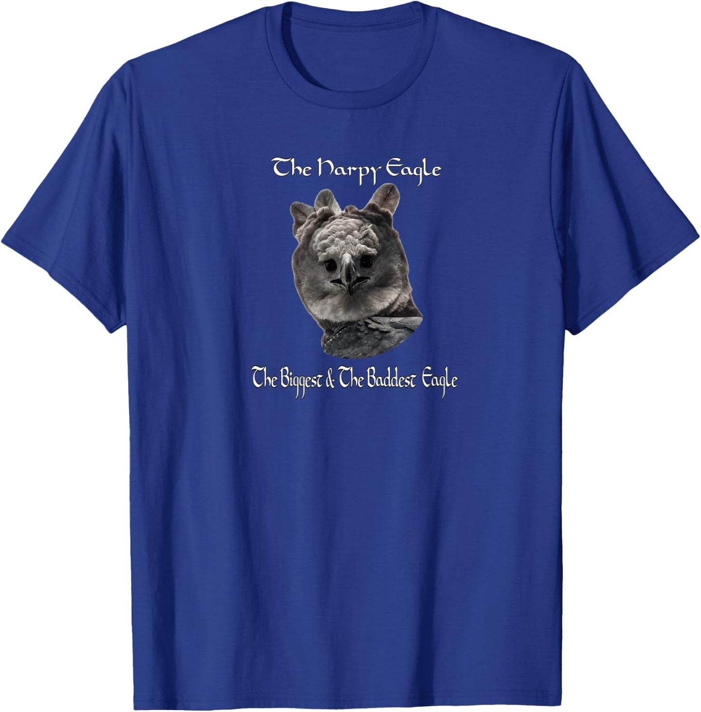 Great Harpy Eagle Wildlife T-Shirt - T-Shirt | Royal