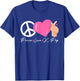Peace Love K-pop Cute Kpop Music Anime Lover T-Shirt - T-Shirt | Royal