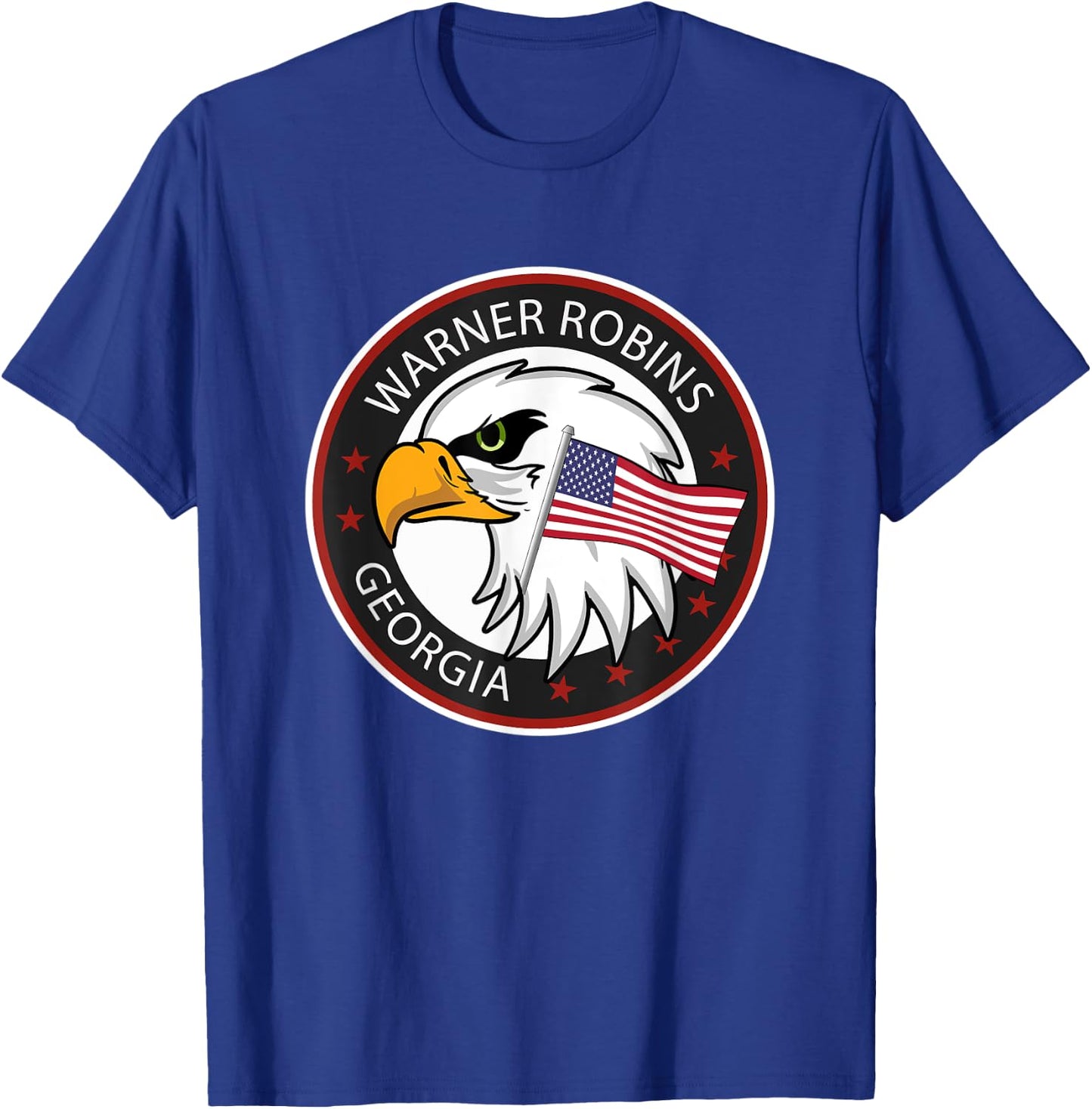 Warner Robins Georgia GA T-Shirt - T-Shirt | Royal