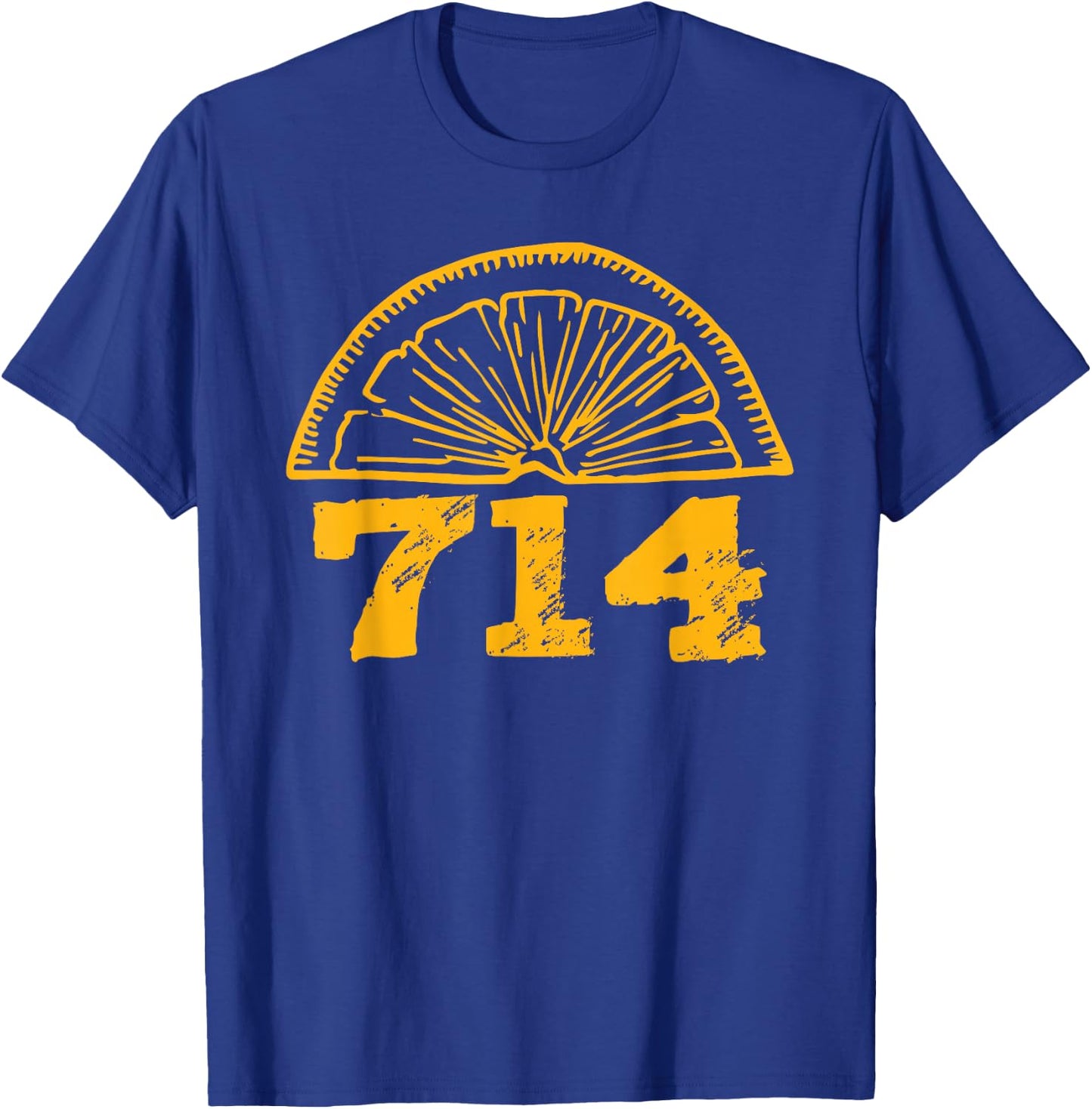 Lemmon 714 70s 80s Funny Retro T-Shirt - T-Shirt | Royal