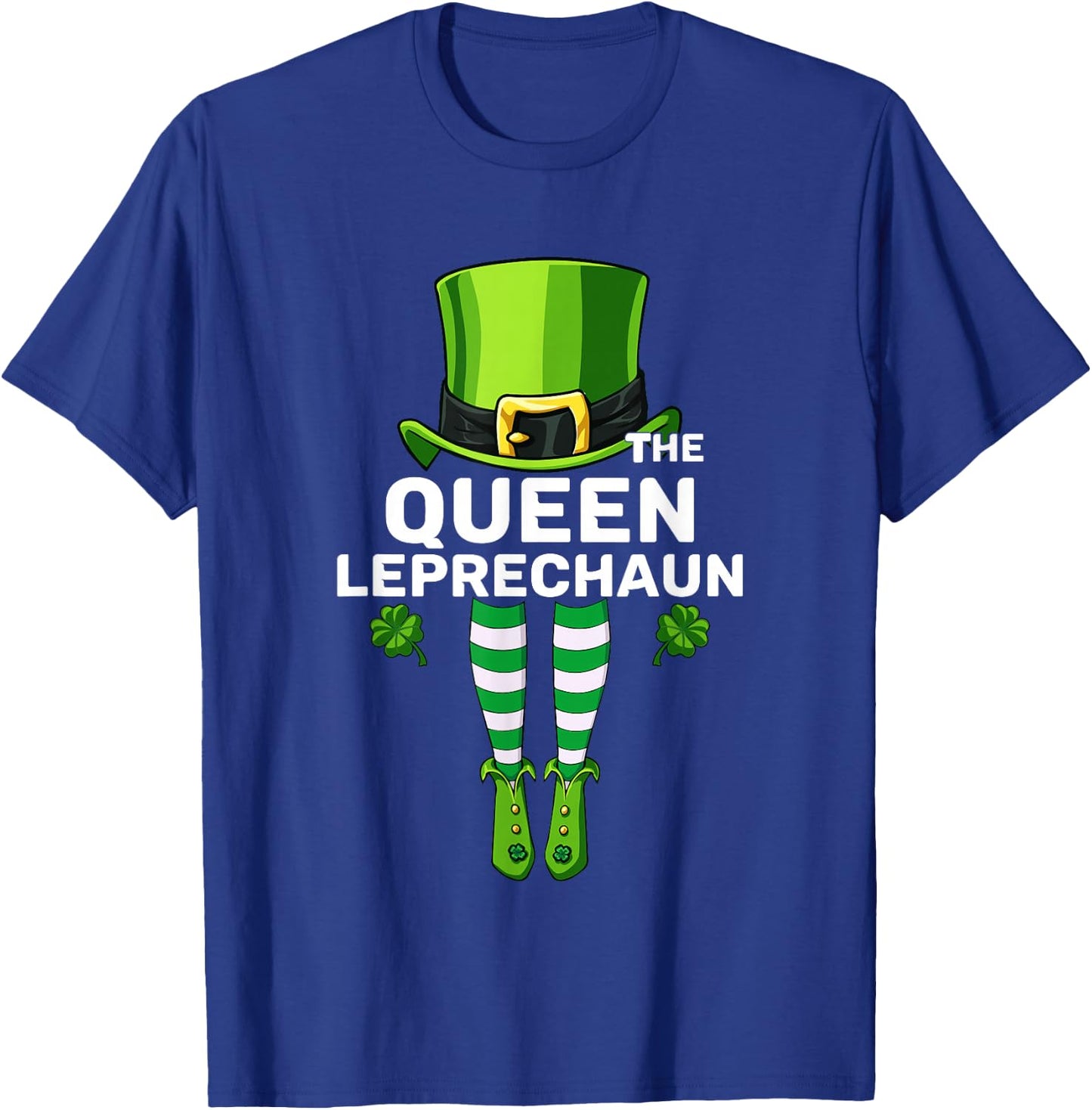 Queen Leprechaun Costume Gift - Matching Family T-Shirt - T-Shirt | Royal