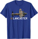 Avro Lancaster Bomber RAF WW2 Aeroplane Aircraft Plane T-Shirt - T-Shirt | Royal
