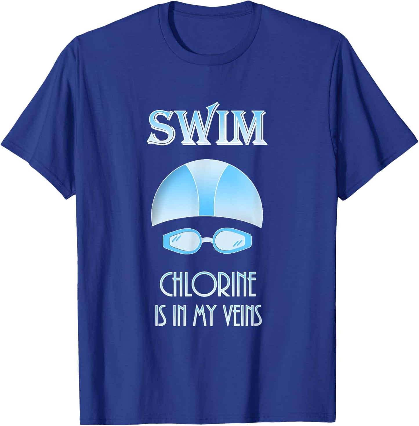 Swimmer Shirt Gifts for Swimmers Boys Girls Adults Swim Team T-Shirt - T-Shirt | Royal