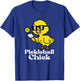 Pickleball Chick Funny Pickle Ball Women Girls Kids Toddler T-Shirt - T-Shirt | Royal