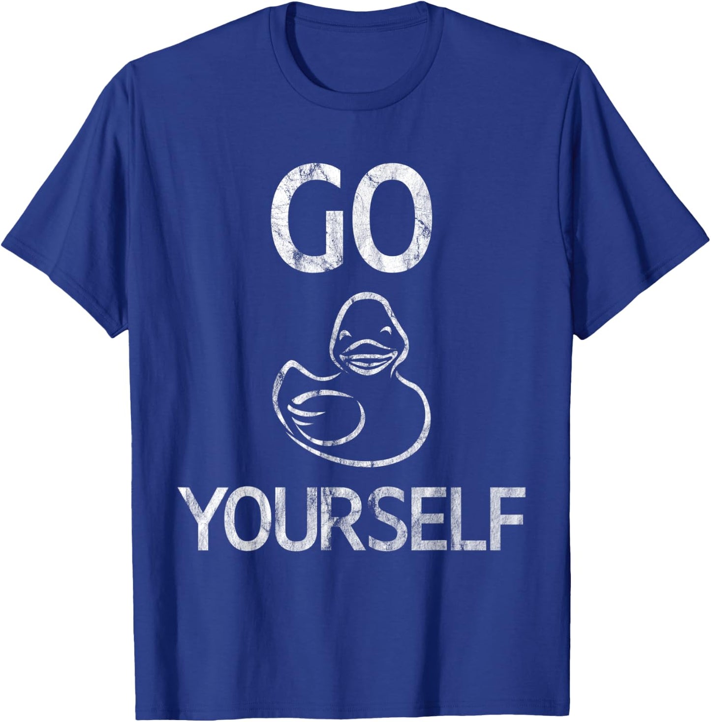 Go Duck Yourself T-Shirt - T-Shirt | Royal