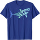 Hawaii Polynesian Tribal Shark Aloha State Surfing T-Shirt - T-Shirt | Royal