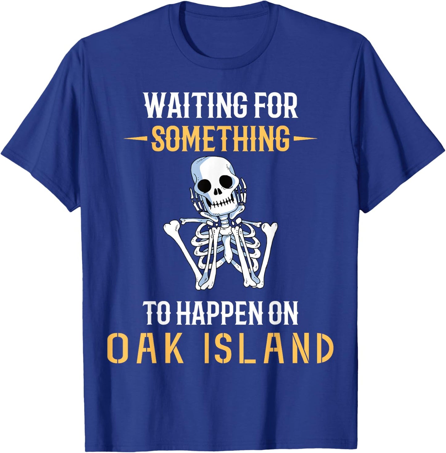 Oak Island / Treasure Hunting Oak Island Mystery T-Shirt - T-Shirt | Royal