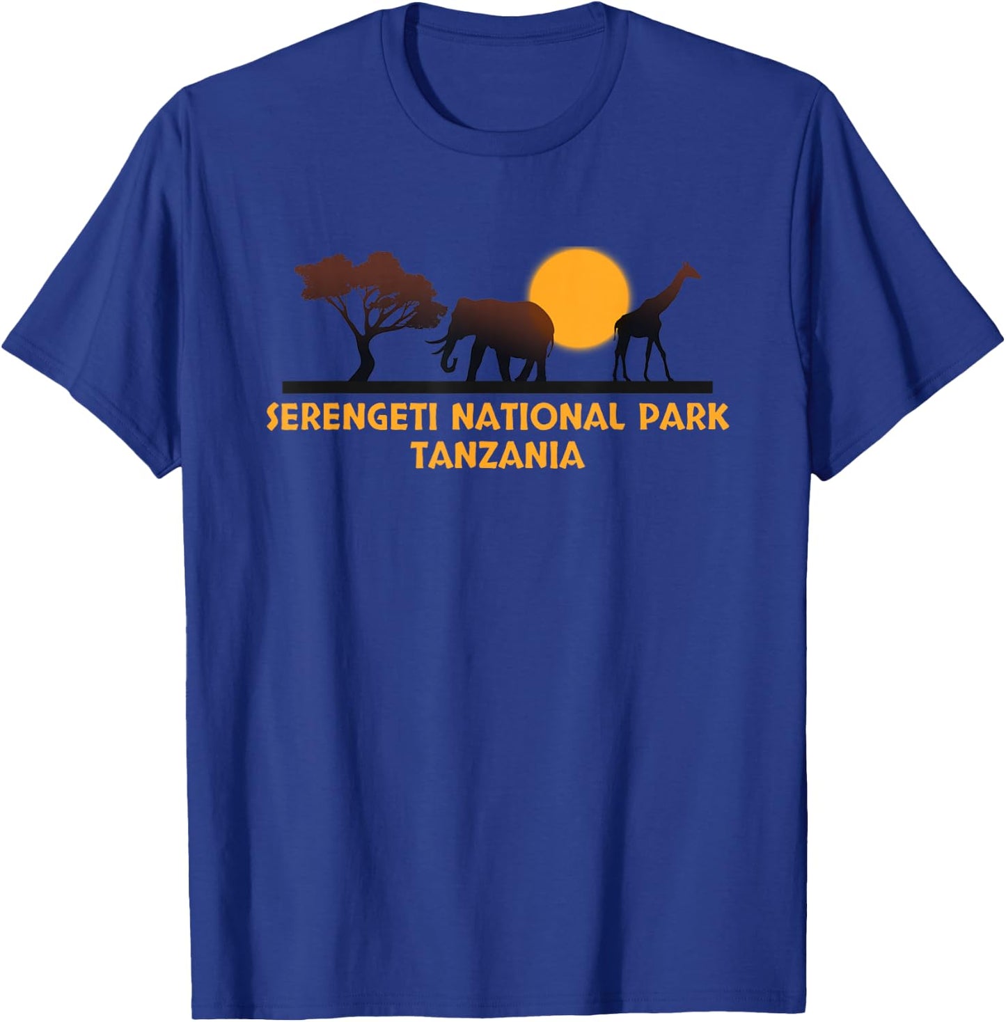 Serengeti National Park Tanzania , Grey, Small T-Shirt - T-Shirt | Royal