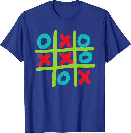 Tic-tac-toe T-Shirt - T-Shirt | Royal