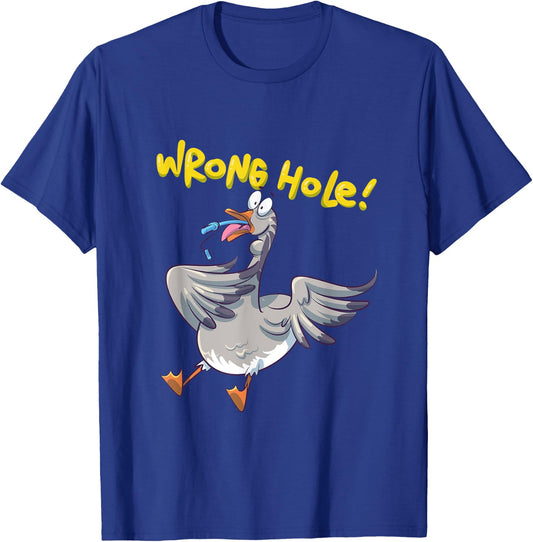 Funny Anesthesia tubed then goose humorous anesthesia gift T-Shirt - T-Shirt | Royal