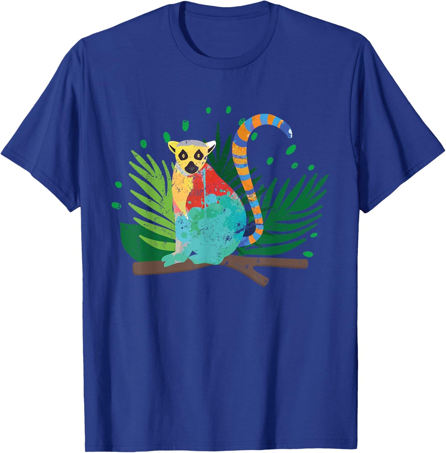 Madagascar Animal Lemur T-Shirt - T-Shirt | Royal