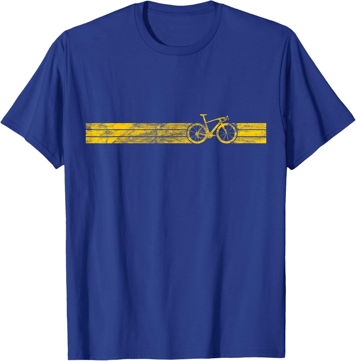 Yellow Winners Funny Racing Gift Cyclist Cycling Bike T-Shirt - T-Shirt | Royal