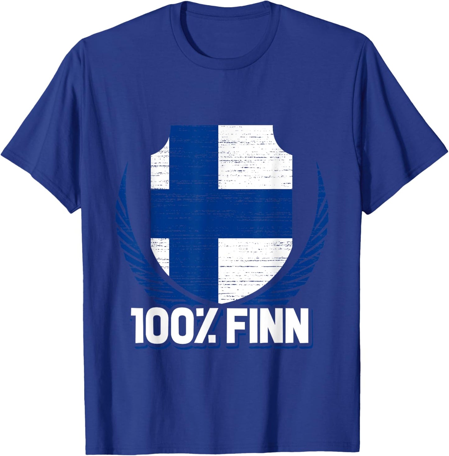 100 % Finn Finland T-Shirt - T-Shirt | Royal