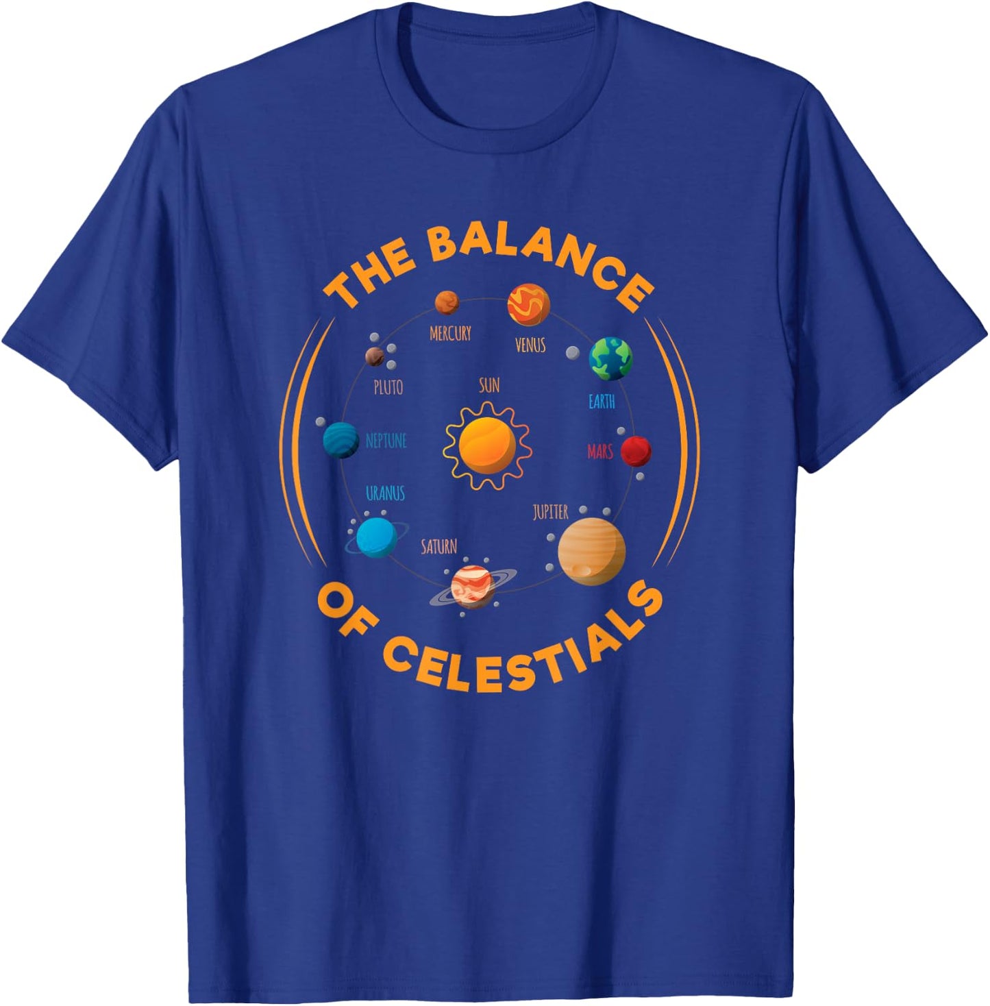 Solar System Astronaut Planets Spaceman Space Dwarf T-Shirt - T-Shirt | Royal