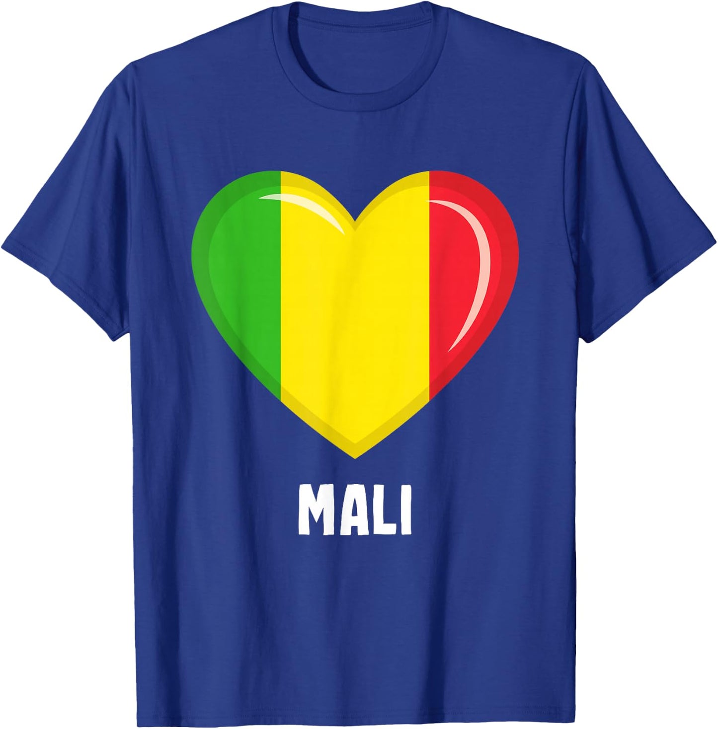 Mali Flag Jersey | Malier T-Shirt - T-Shirt | Royal